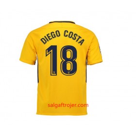 Atlético Madrid Fodboldtrøjer Diego Costa 18 Udebanesæt 2017/18 Kort ærmer