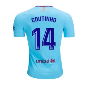 FC Barcelona Fodboldtrøjer Philippe Coutinho 14 Udebanesæt 2017/18 Kort ærmer