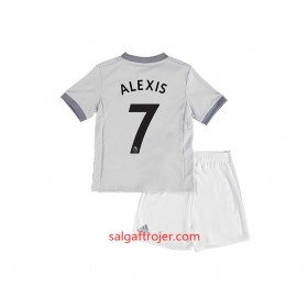 Manchester United Fodboldtrøjer Alexis Sanchez 7 3. sæt Børn 2017/18 Kort ærmer