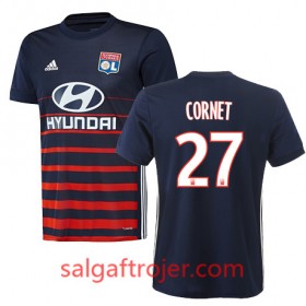 Olympique Lyon Fodboldtrøjer MAXWEL CORNET Udebanesæt 2017/18 Kort ærmer