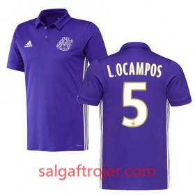 Olympique de Marseille Fodboldtrøjer LUCAS OCAMPOS 3. sæt 2017/18 Kort ærmer