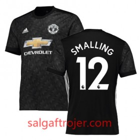Manchester United Fodboldtrøjer SMALLING Udebanesæt 2017/18 Kort ærmer