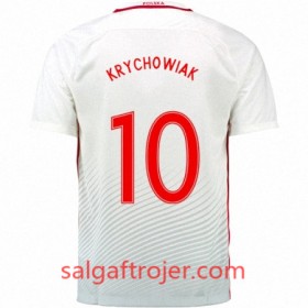 Polen Fodboldtrøjer GRZEGORZ KRYCHOWIAK Hjemmebanesæt Euro 2016 Kort ærmer