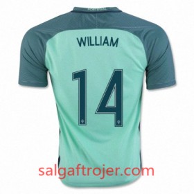 Portugal Fodboldtrøjer WILLIAM CARVALHO Udebanesæt Euro 2016 Kort ærmer