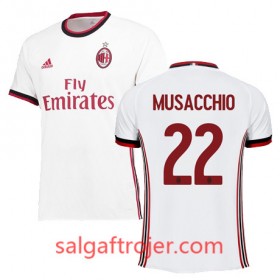 A.C. Milan Fodboldtrøjer MUSACCHIO Udebanesæt 2017/18 Kort ærmer