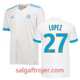 Olympique de Marseille Fodboldtrøjer MAXIME LOPEZ Hjemmebanesæt 2017/18 Kort ærmer