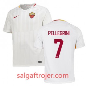 A.S. Roma Fodboldtrøjer PELLEGRINI Udebanesæt 2017/18 Kort ærmer