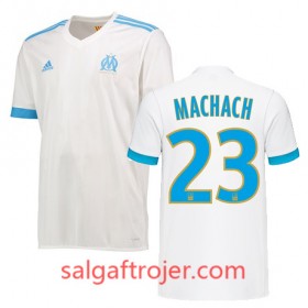 Olympique de Marseille Fodboldtrøjer ZINEDINE MACHACH Hjemmebanesæt 2017/18 Kort ærmer
