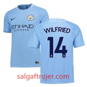 Manchester City Fodboldtrøjer WILFRIED Hjemmebanesæt 2017/18 Kort ærmer