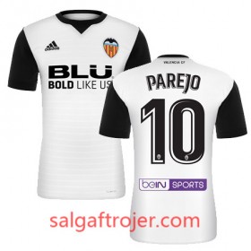 Valencia CF Fodboldtrøjer PAREJO Hjemmebanesæt 2017/18 Kort ærmer