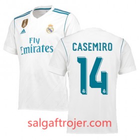 Real Madrid Fodboldtrøjer CASEMIRO Hjemmebanesæt 2017/18 Kort ærmer
