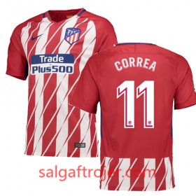 Atlético de Madrid Fodboldtrøjer CORREA Hjemmebanesæt 2017/18 Kort ærmer