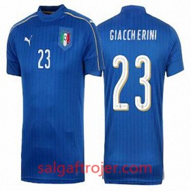 Italien Fodboldtrøjer EMANUELE GIACCHERINI Hjemmebanesæt Euro 2016 Kort ærmer