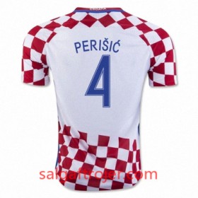 Kroatien Fodboldtrøjer IVAN PERISIC Hjemmebanesæt Euro 2016 Kort ærmer