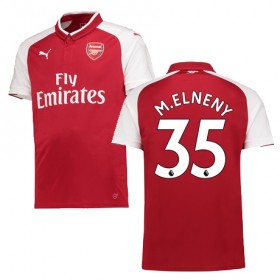 Arsenal Fodboldtrøjer M ELNENY Hjemmebanesæt 2017/18 Kort ærmer
