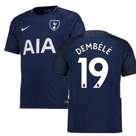 Tottenham Hotspur Fodboldtrøjer DEMBELE Udebanesæt 2017/18 Kort ærmer