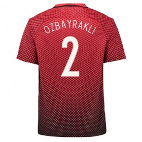 Tyrkiet Fodboldtrøjer SENER OZBAYRAKLI Hjemmebanesæt Euro 2016 Kort ærmer