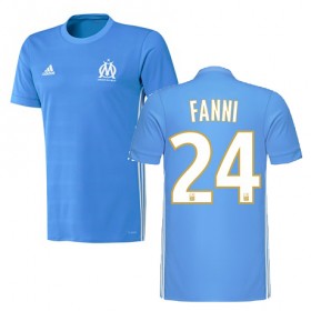Olympique de Marseille Fodboldtrøjer ROD FANNI Udebanesæt 2017/18 Kort ærmer