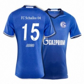 FC Schalke 04 Fodboldtrøjer AOGO Hjemmebanesæt 2017/18 Kort ærmer