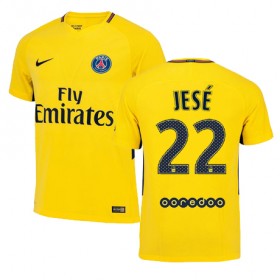 Paris Saint-Germain Fodboldtrøjer JESE Udebanesæt 2017/18 Kort ærmer