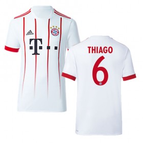 FC Bayern München Fodboldtrøjer THIAGO 3. sæt 2017/18 Kort ærmer