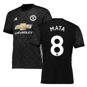 Manchester United Fodboldtrøjer MATA Udebanesæt 2017/18 Kort ærmer