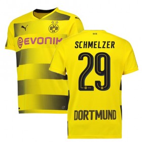 Borussia Dortmund Fodboldtrøjer SCHMELZER Hjemmebanesæt 2017/18 Kort ærmer