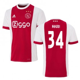 AFC Ajax Fodboldtrøjer ABDELHAK NOURI Hjemmebanesæt 2017/18 Kort ærmer