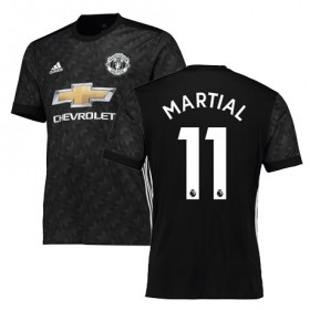 Manchester United Fodboldtrøjer MARTIAL Udebanesæt 2017/18 Kort ærmer