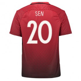 Tyrkiet Fodboldtrøjer VOLKAN SEN Hjemmebanesæt Euro 2016 Kort ærmer