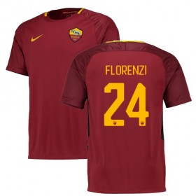A.S. Roma Fodboldtrøjer FLORENZI Hjemmebanesæt 2017/18 Kort ærmer