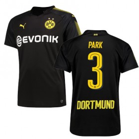 Borussia Dortmund Fodboldtrøjer PARK Udebanesæt 2017/18 Kort ærmer