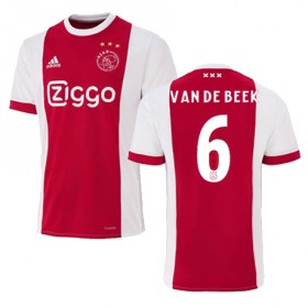 AFC Ajax Fodboldtrøjer DONNY VAN DE BEEK Hjemmebanesæt 2017/18 Kort ærmer