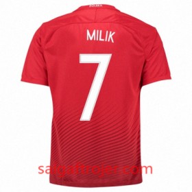 Polen Fodboldtrøjer ARKADIUSZ MILIK Udebanesæt Euro 2016 Kort ærmer