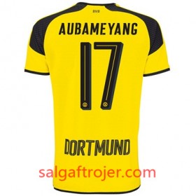 Borussia Dortmund Fodboldtrøjer AUBAMEYANG 3. sæt 2017/18 Kort ærmer