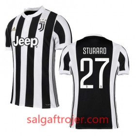 Juventus Fodboldtrøjer STURARO Hjemmebanesæt 2017/18 Kort ærmer