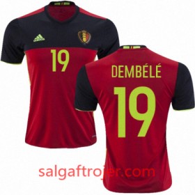 Belgien Fodboldtrøjer MOUSSA DEMBELE Hjemmebanesæt Euro 2016 Kort ærmer