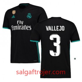Real Madrid Fodboldtrøjer JESUS VALLEJO Udebanesæt 2017/18 Kort ærmer
