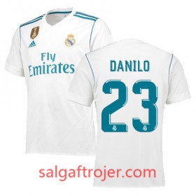 Real Madrid Fodboldtrøjer DANILO Hjemmebanesæt 2017/18 Kort ærmer