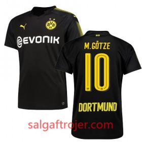 Borussia Dortmund Fodboldtrøjer M GOTZE Udebanesæt 2017/18 Kort ærmer