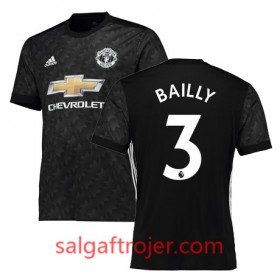 Manchester United Fodboldtrøjer BAILLY Udebanesæt 2017/18 Kort ærmer