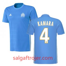 Olympique de Marseille Fodboldtrøjer KAMARA Udebanesæt 2017/18 Kort ærmer