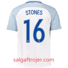 England Fodboldtrøjer STONES Hjemmebanesæt Euro 2016 Kort ærmer