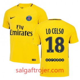 Paris Saint-Germain Fodboldtrøjer Giovani Lo Celso Udebanesæt 2017/18 Kort ærmer