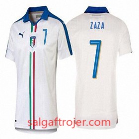 Italien Fodboldtrøjer SIMONE ZAZA Udebanesæt Euro 2016 Kort ærmer