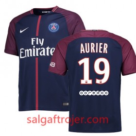 Paris Saint-Germain Fodboldtrøjer SERGE AURIER Hjemmebanesæt 2017/18 Kort ærmer
