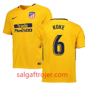 Atlético de Madrid Fodboldtrøjer KOKE Udebanesæt 2017/18 Kort ærmer