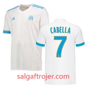 Olympique de Marseille Fodboldtrøjer REMY CABELLA Hjemmebanesæt 2017/18 Kort ærmer