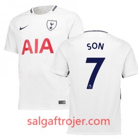 Tottenham Hotspur Fodboldtrøjer SON Hjemmebanesæt 2017/18 Kort ærmer