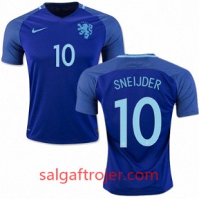 Holland Fodboldtrøjer WESLEY SNEIJDER Udebanesæt 2016/17 Kort ærmer